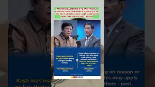 Ping lacson nagreact kay Senator Rodante Marcoleta.