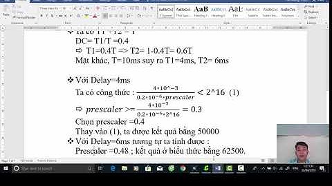 BÀI TẬP 9 | TẠO XUNG VÀ ĐẾM SẢN PHẨM DÙNG TIMER/ COUNTER | DƯƠNG THANH HẢI | 16141141