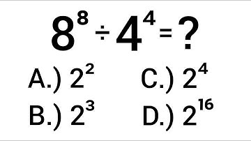 A Nice Exponents Problem