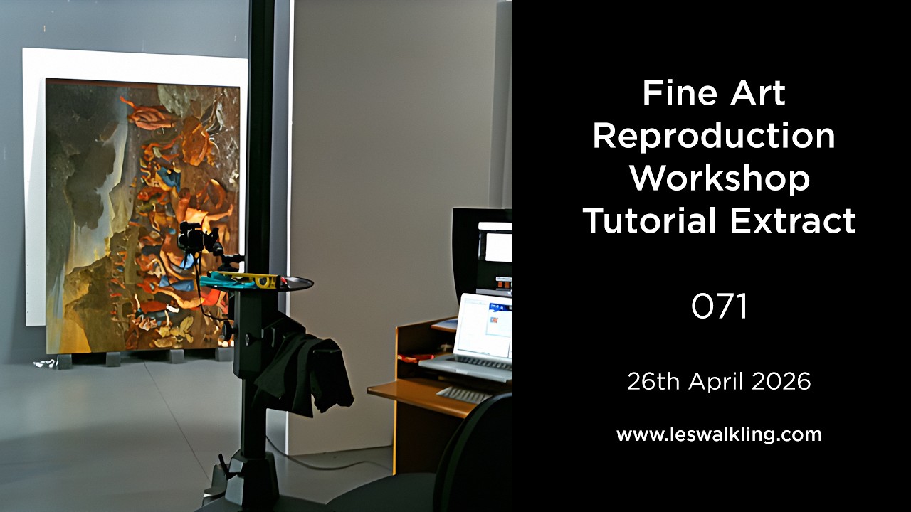 Fine Art Reproduction Tutorial 071 Extract - YouTube