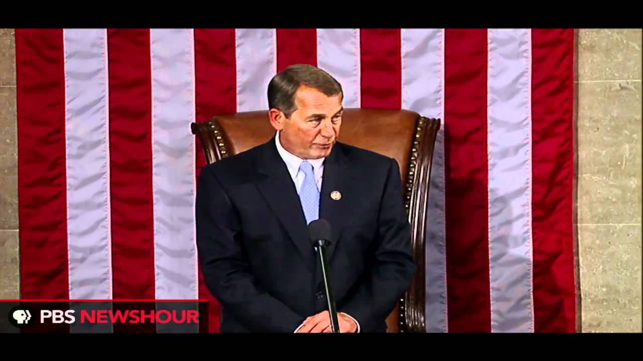 John Boehner Sworn in as Speaker of the U.S. House of Representatives