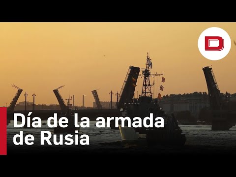 Ensayos del día de la armada de Rusia