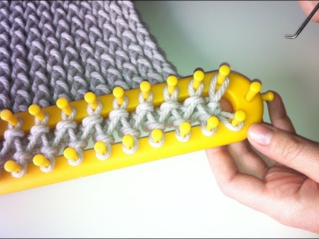 How to Knit Using Rectangular Looms and Circular Looms - FeltMagnet