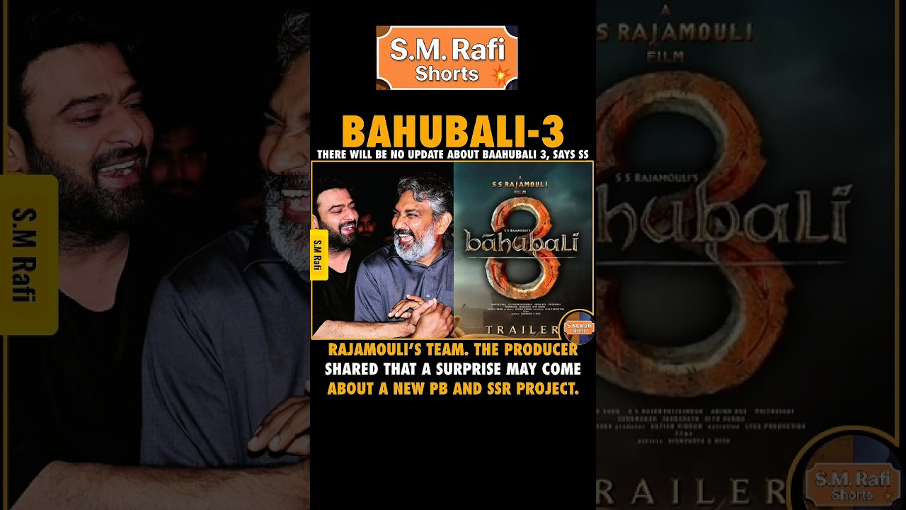 No Bahubali 3! New Prabhas-SS Rajamouli Project SURPRISE 
