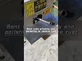 Bent tube grinding and polishing to remove rust#grinding #polishingmachine #sanding #brushing #brand