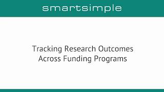 Tracking Research Outcomes Across Funding Programs screenshot 5