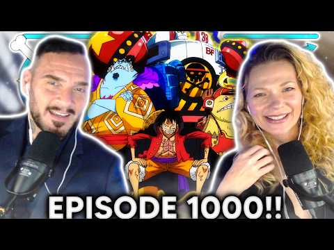 ONE PIECE EPISODE 1000 REACTION | WE MADE IT!!