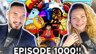 ONE PIECE EPISODE 1000 REACTION | WE MADE IT!!