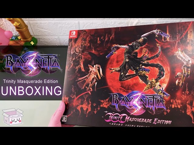 Bayonetta 3 Trinity Masquerade edition JAPAN VERSION [UNBOXING