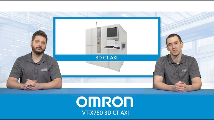 OMRON VT-X750 3D CT AXI (Automated X-ray Inspection) Product Demo