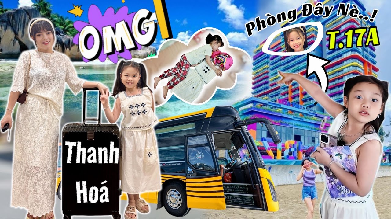 Hành Trình Đi Biển Của Gia Đình Hằng Nheo P1