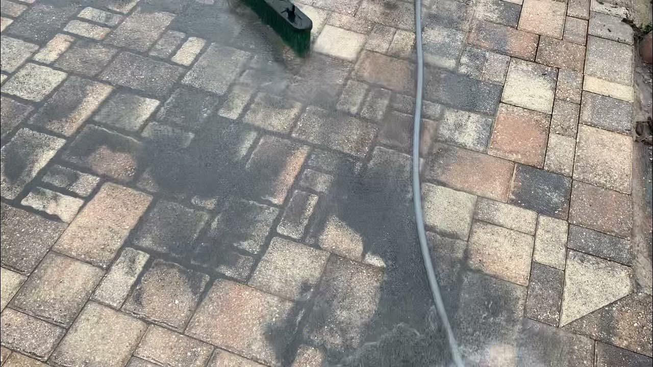 Wet sanding pavers YouTube