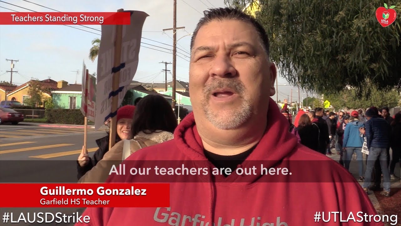 The community continues to stand with teachers