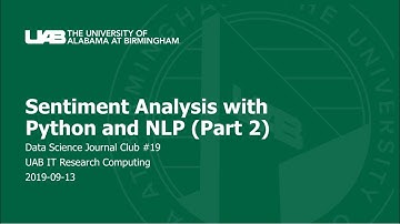 Sentiment Analysis with Python and NLP (Part 2) [DSJC-019]