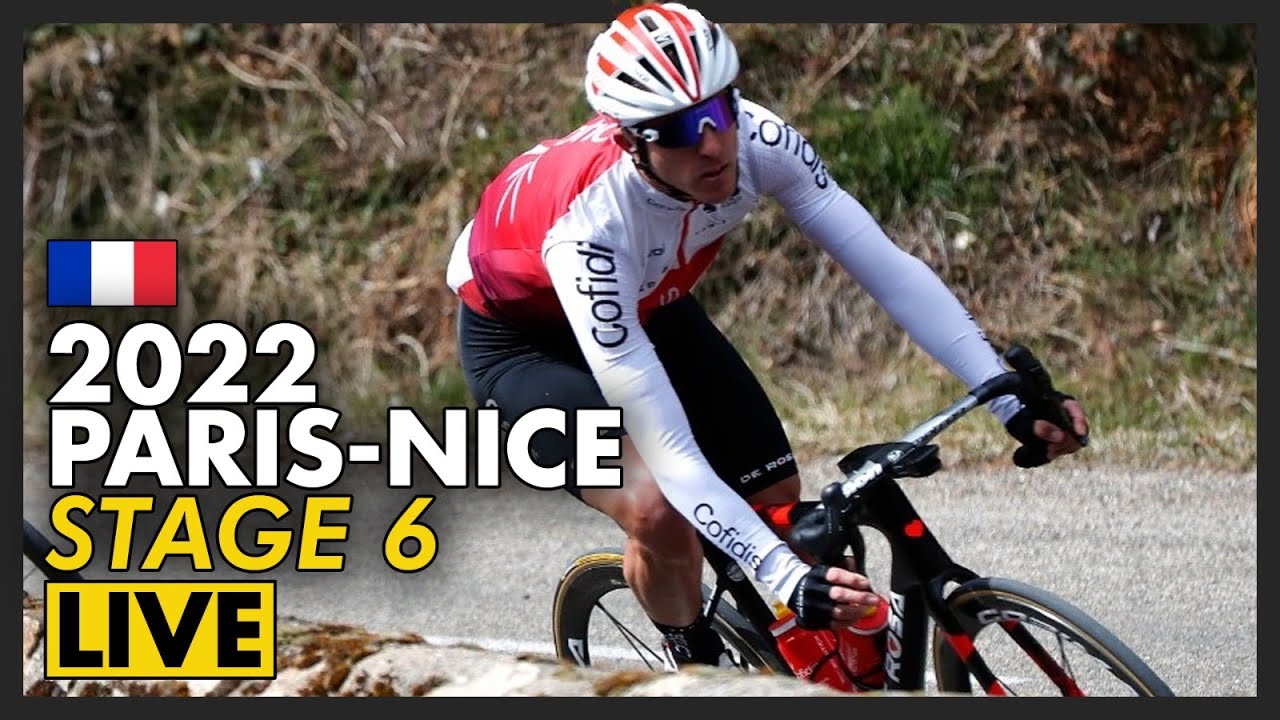 Paris-Nice 2022 Stage 6 LIVE COMMENTARY - Can Primoz Roglic RETAIN Yellow? 