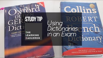 Using Dictionaries in an Exam | Foreign Language Study Tip