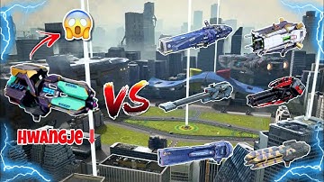 [WR] 🔥[Nerf]Hwangje VS Prisma, Flux, Reaper, Smuta, Deacy, Hornet Weapon Comparison|War Robots|