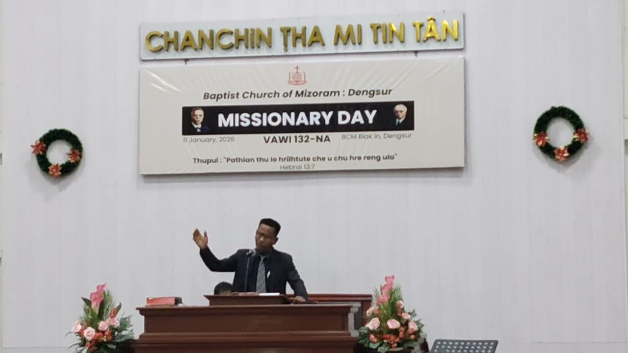 Sermon-Upa K.Lalfakawma- 