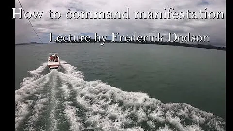 How to Command Manifestation