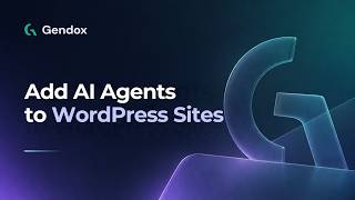 Add an AI Agent to a WordPress Site | Gendox AI Agent WP Plugin