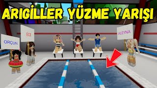 ARIGİLLER YÜZME YARIŞI‍♂AYŞEM ECE ARIARIGİLLERROBLOX BROOKHAVENRP