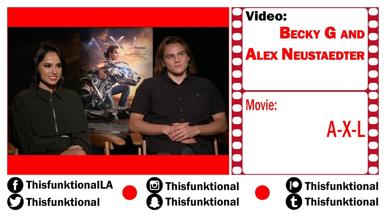 @Thisfunktional talks with Becky G, Alex Neustaedter A.X.L.