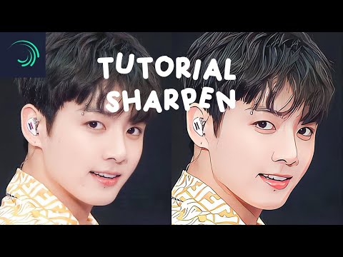 Tutorial Sharpen Alight Motion