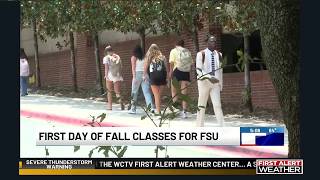 First day of fall classes for FSU