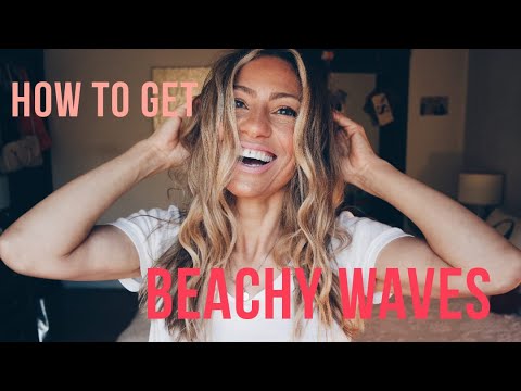 How to get Beachy Waves | Hair Tutorial | Stung by Samantha