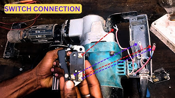 0810 braker switch connection / 5kg braker machine switch fitting / how to repair braker machine