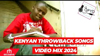 KENYAN THROWBACK OLD SCHOOL LOCAL VIDEO MIX - by DJ QPYD, Mejja Nameless, Nonini, E sir, Jua cali]