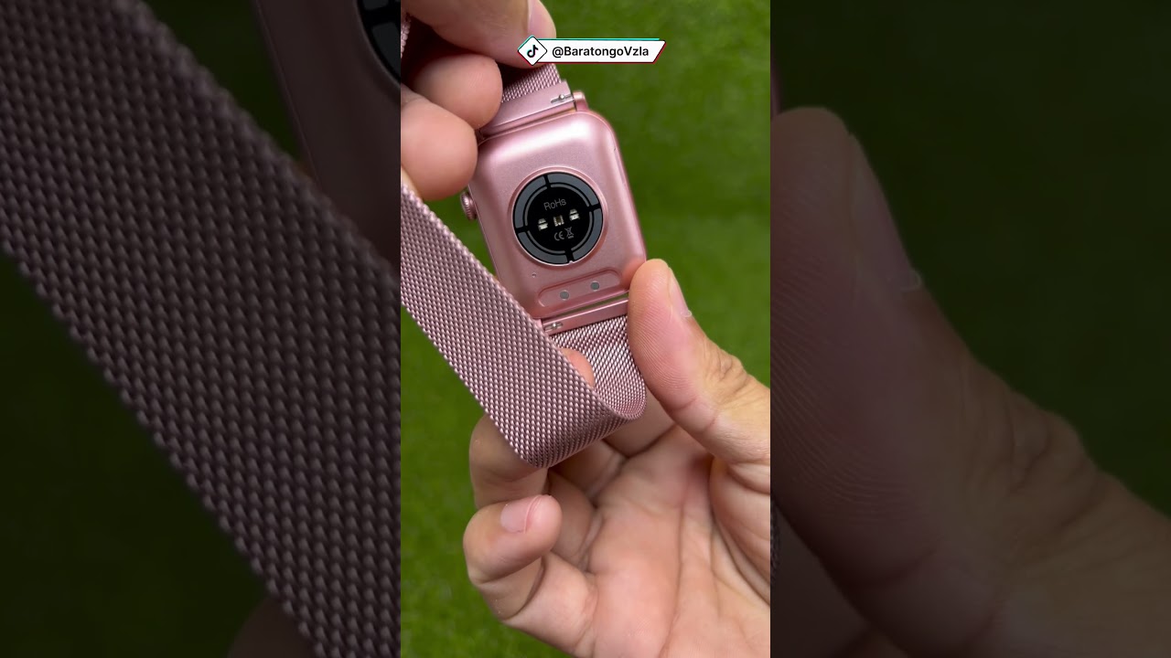 Video: Smartwatch para Mujer con Pantalla HD 1.85" y Doble Correa