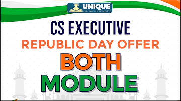BIGGEST ONE DAY OFFER FOR CS EXECUTIVE STUDENTS❤️❤️❤️