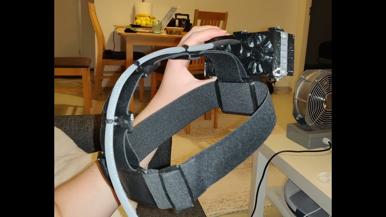 DIY 3D-printed 7000 lumen flashlight (headlamp) with 3x XHP50 leds