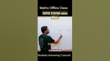 maths Offline Class :Join Now Bilaspur | Brijesh Darshan sir  5secTrick #shorts