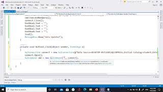 Delete data from SQL server table data by C# windows form