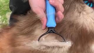 Pet knot comb