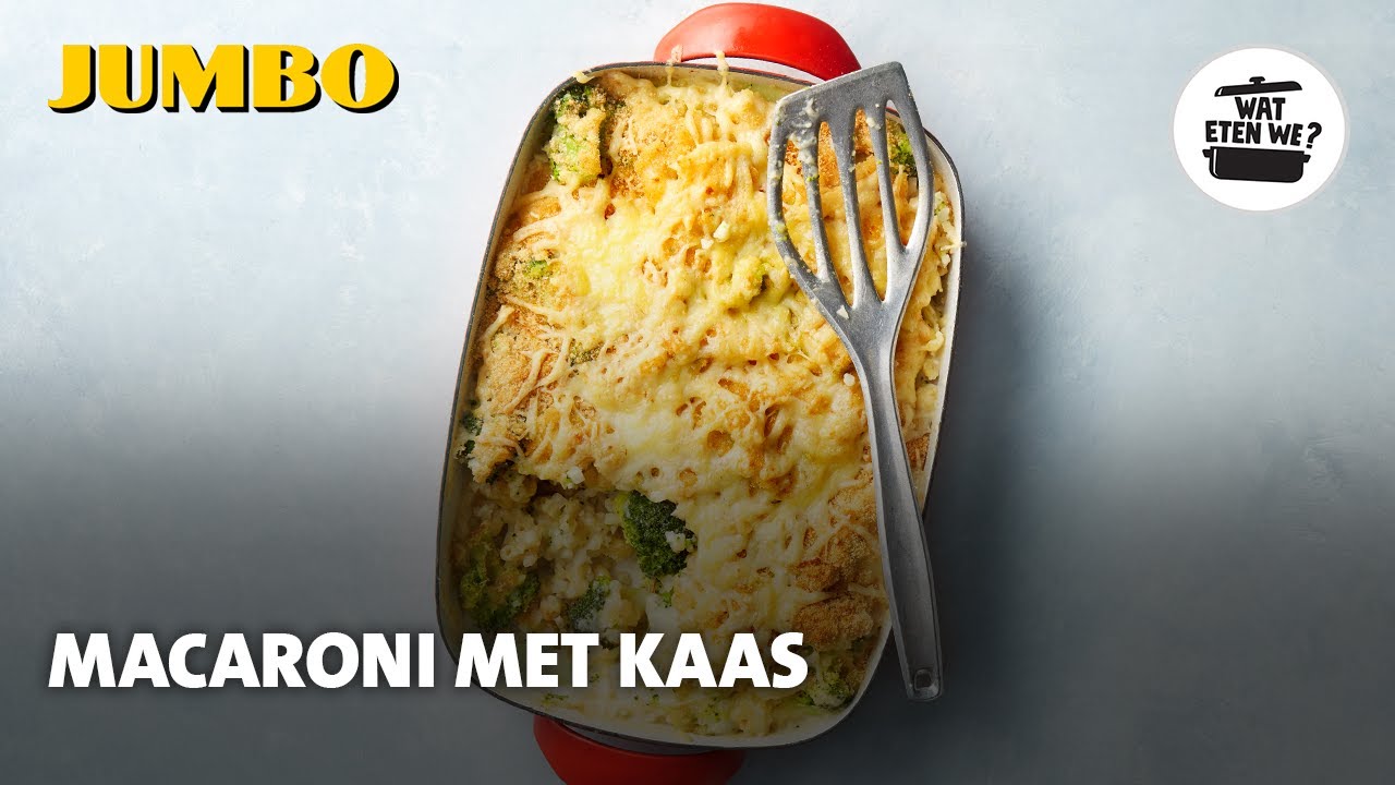 Wat eten we? Macaroni met kaas
