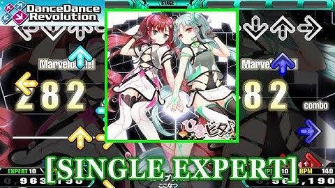 【DDR 2014】 ミライプリズム / ここなつ [SINGLE EXPERT] 譜面確認+Clap