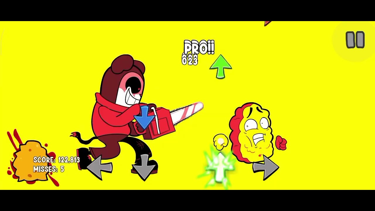 Me playing fnf (one last bite)