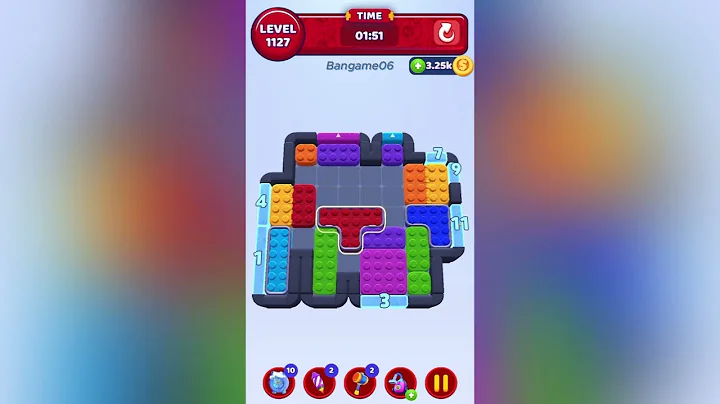 Color block jam level 1127