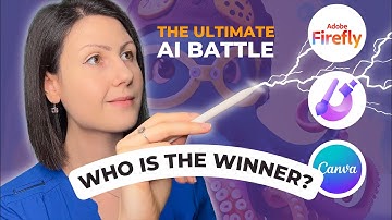 Adobe Firefly vs. Microsoft Designer vs. Canva AI: Same ChatGPT Prompt | Text-to-Image Generators