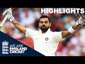 Kohlis century sees india take control  england v india 3rd test day 3 2018  highlights