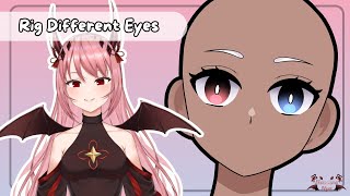 Live2D Rigging Tutorial: Different Eyes