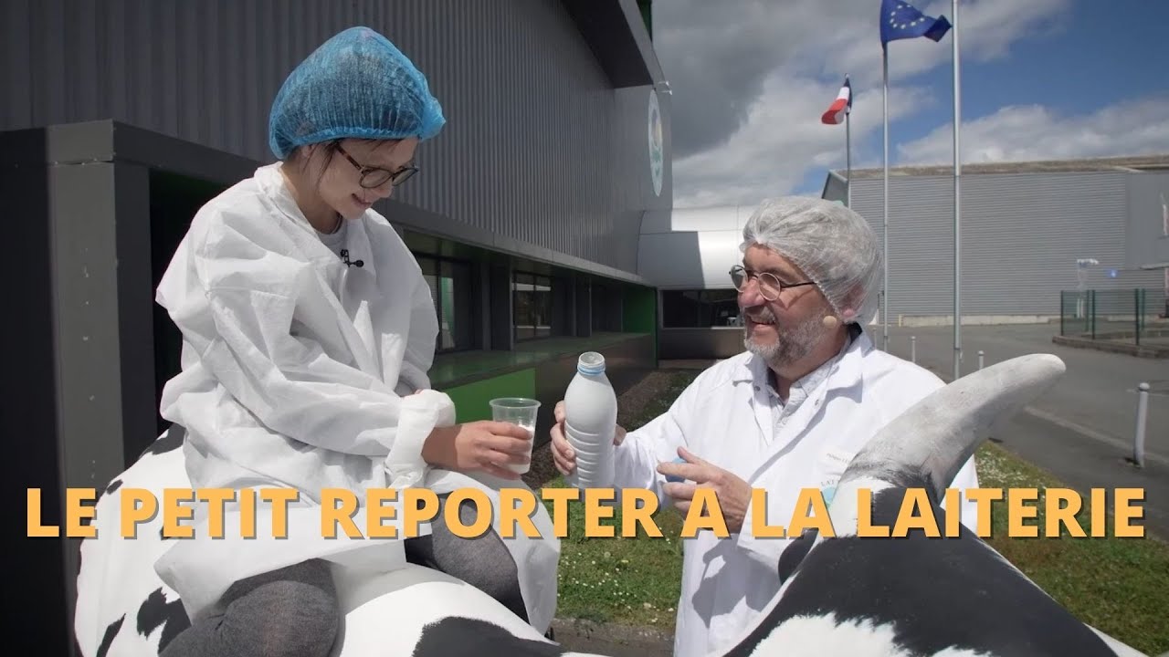 Le Petit Reporter : Visite à la Laiterie