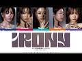 LE SSERAFIM Irony Lyrics 르세라핌 Irony 가사 Color Coded Han Rom Eng ShadowByYoongi 