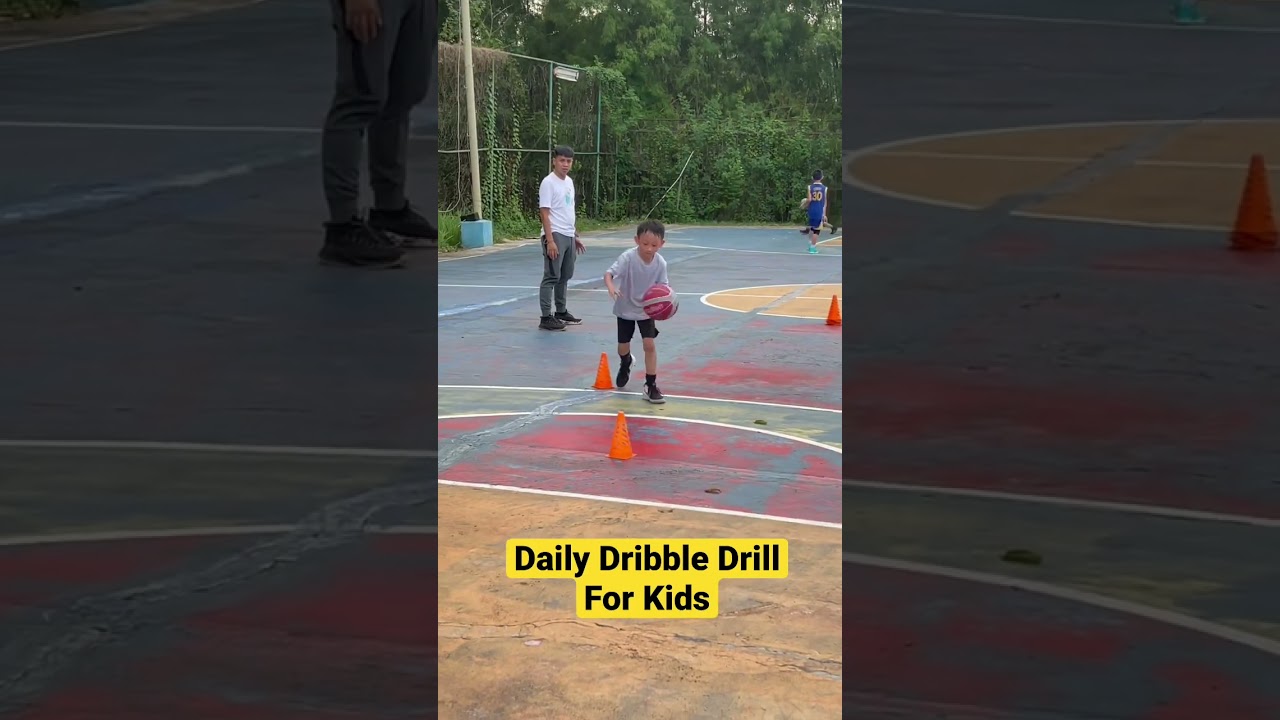 Dribble Drill for Beginner | Fun Basketball Training for Kids