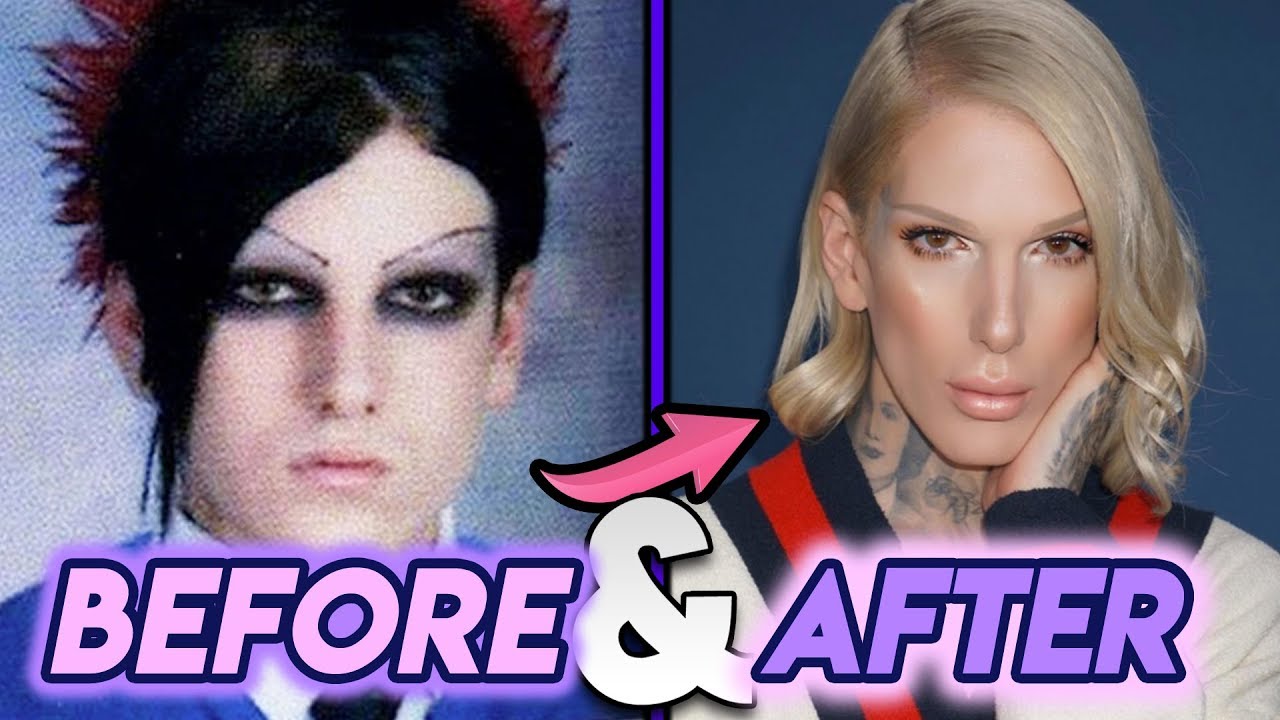 Jeffree Star Before And After Transformations 2020 Beauty Guru Youtube