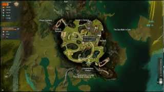 Guild Wars 2 - Vistas Aussichtspunkte Ausblicke - The Grove Der Hain