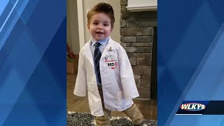 Toddler dresses as doctor who saved his life screenshot 5